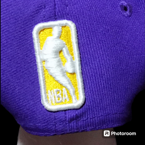 Los Angeles Lakers Snap-Back Hat, New Era, Purple and Gold, Adjustable - Picture 5 of 13